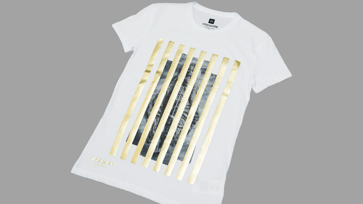 VISIONAIRE X GAP GOLD TSHIRT IMAGES