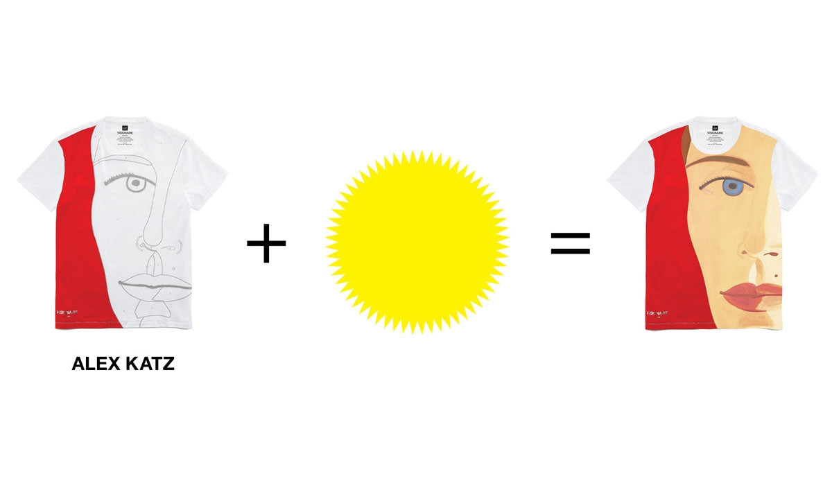 VISIONAIRE X GAP T-SHIRT - ALEX KATZ