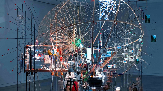 SARAH SZE’S TRIPLE POINT (PLANETARIUM)