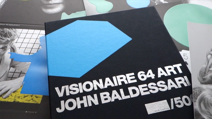 THE MAKING OF VISIONAIRE 64 ART JOHN BALDESSARI