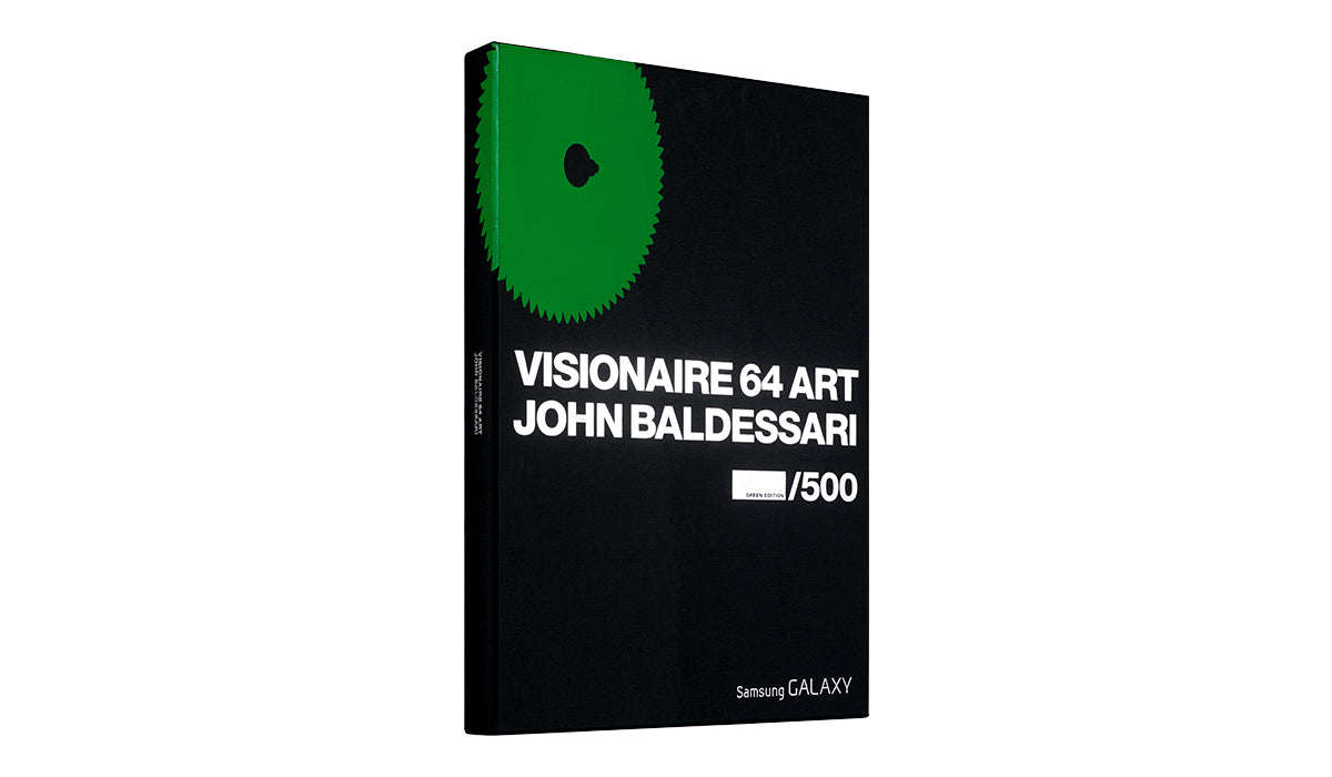 VISIONAIRE 64 ART JOHN BALDESSARI GREEN EDITION