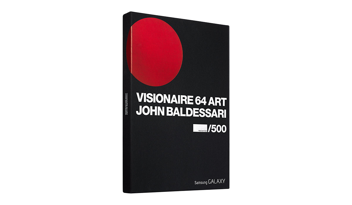 VISIONAIRE 64 ART JOHN BALDESSARI RED EDITION