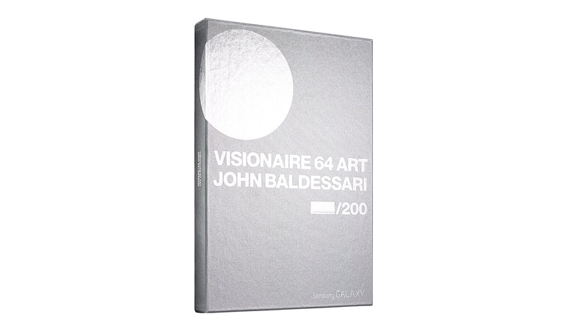 VISIONAIRE 64 ART JOHN BALDESSARI SIGNED PLATINUM EDITION