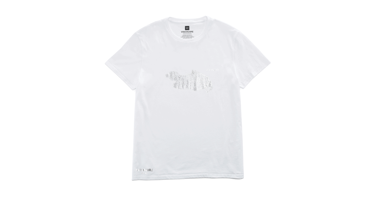 VISIONAIRE X GAP T-SHIRT - YOKO ONO SOLAR