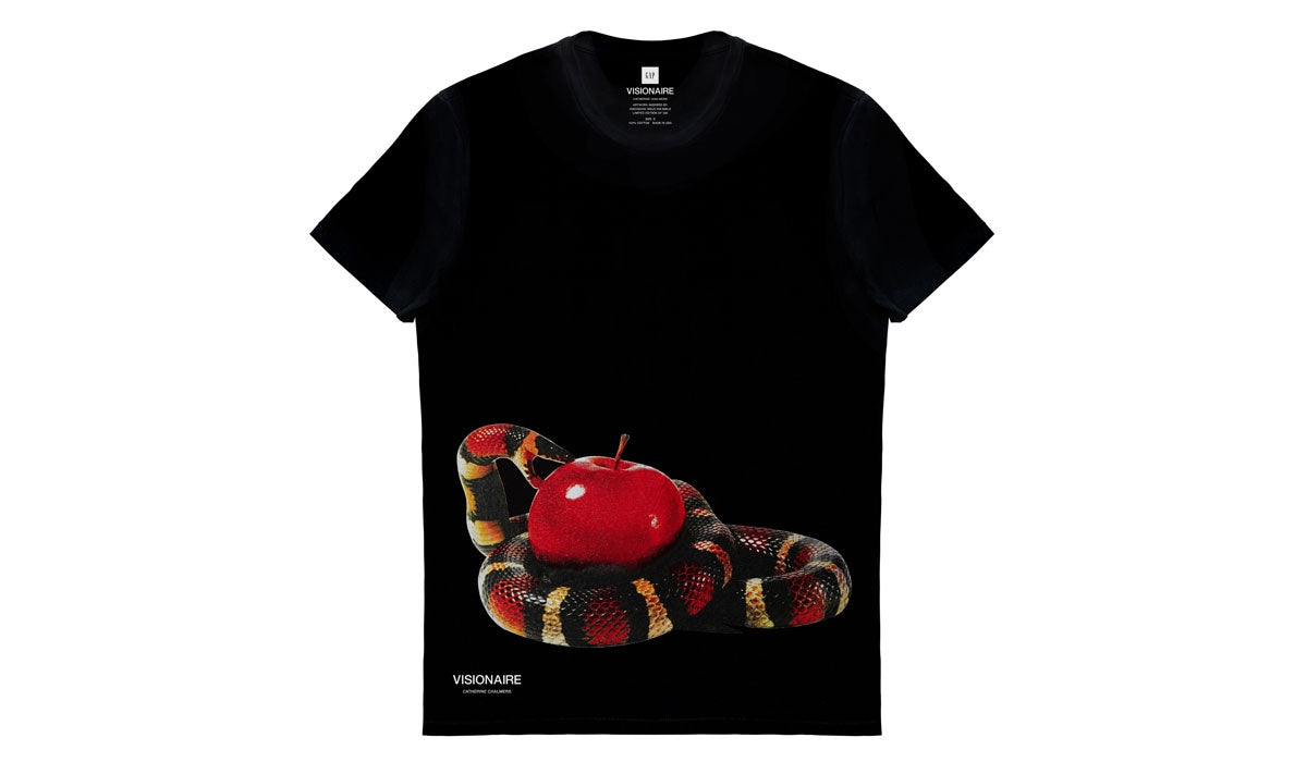 VISIONAIRE X GAP T-SHIRT <br> CATHERINE CHALMERS